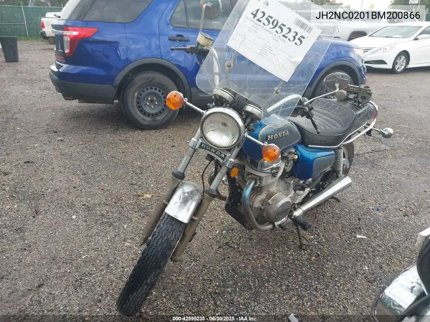 1981 Honda Cm400 A VIN: JH2NC0201BM200866 Lot: 42595235