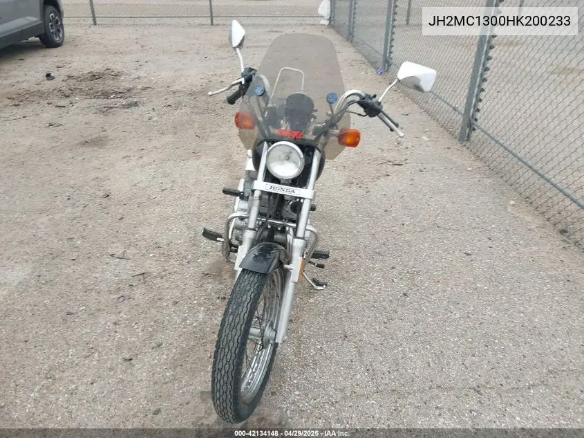 1987 Honda Cmx250 C VIN: JH2MC1300HK200233 Lot: 42134148