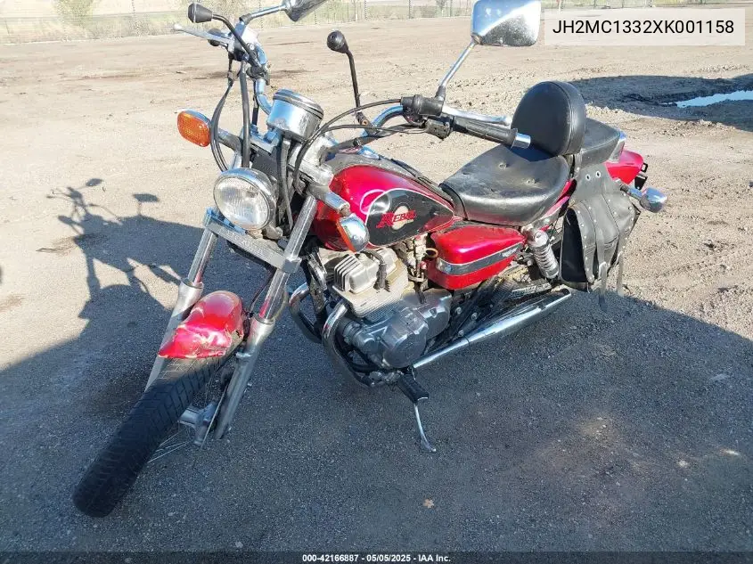 1999 Honda Cmx250 C2 VIN: JH2MC1332XK001158 Lot: 42166887