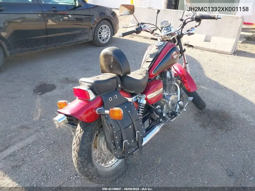 1999 Honda Cmx250 C2 VIN: JH2MC1332XK001158 Lot: 42166887