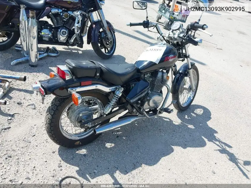 2003 Honda Cmx250 C VIN: JH2MC13093K902995 Lot: 42631889