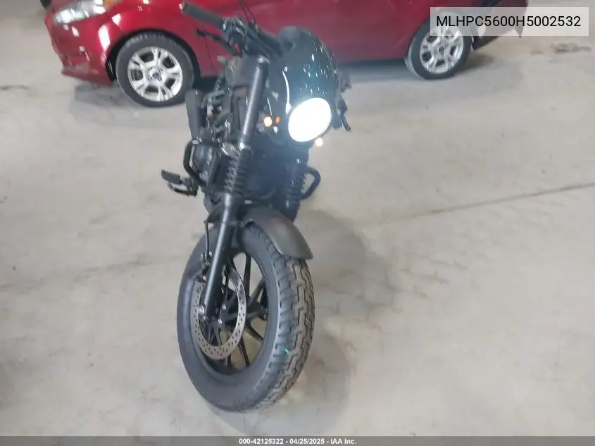 2017 Honda Cmx500 VIN: MLHPC5600H5002532 Lot: 42125322