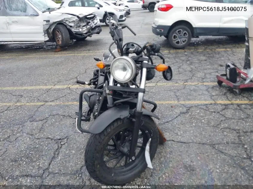 2018 Honda Cmx500 VIN: MLHPC5618J5100075 Lot: 42174592