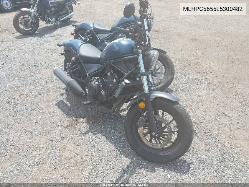 2020 Honda Cmx500 A VIN: MLHPC5655L5300482 Lot: 42611332