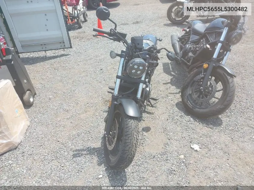 2020 Honda Cmx500 A VIN: MLHPC5655L5300482 Lot: 42611332