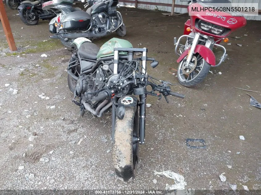 2022 Honda Cmx500 VIN: MLHPC5608N5501218 Lot: 41173756