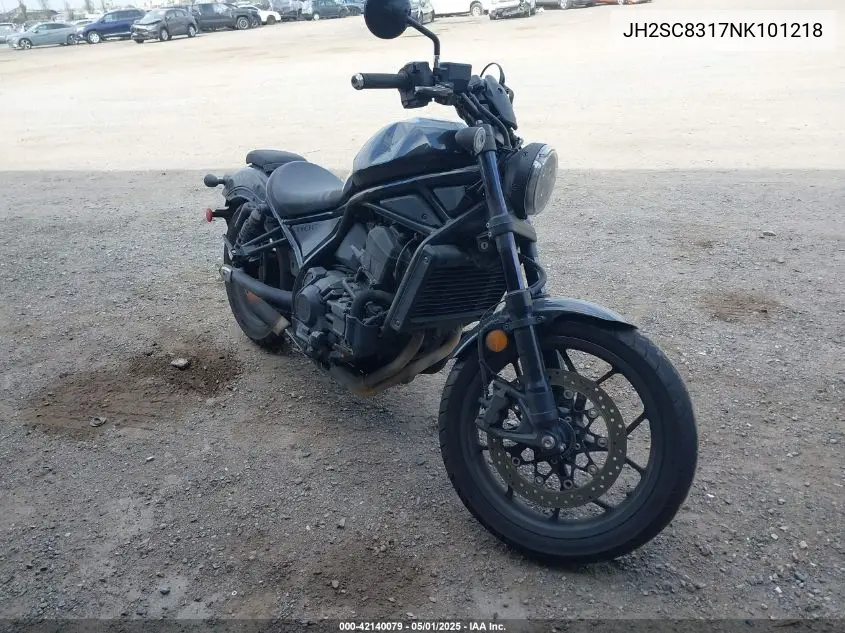 2022 Honda Cmx1100 D VIN: JH2SC8317NK101218 Lot: 42140079