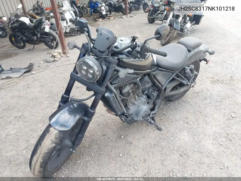 2022 Honda Cmx1100 D VIN: JH2SC8317NK101218 Lot: 42140079