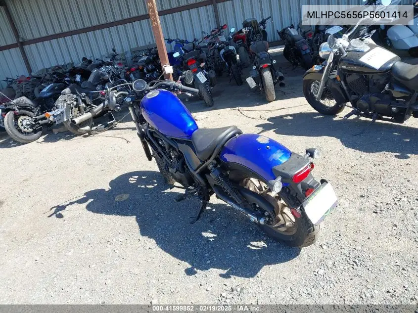 2023 Honda Cmx500 A VIN: MLHPC5656P5601414 Lot: 41599852