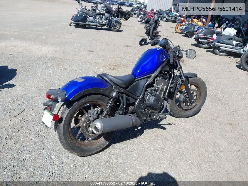 2023 Honda Cmx500 A VIN: MLHPC5656P5601414 Lot: 41599852
