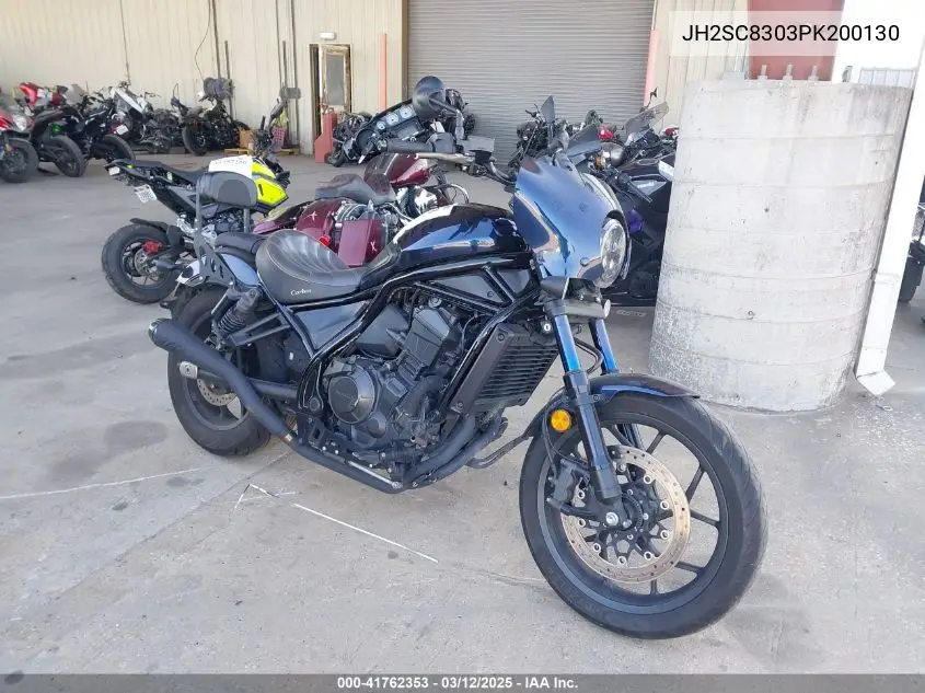 2023 Honda Cmx1100 A VIN: JH2SC8303PK200130 Lot: 41762353