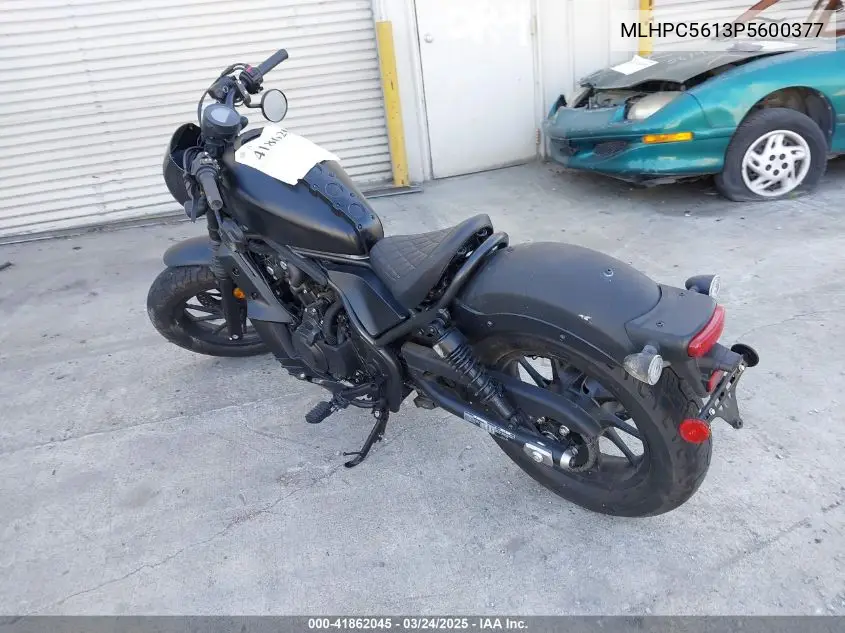 2023 Honda Cmx500 VIN: MLHPC5613P5600377 Lot: 41862045