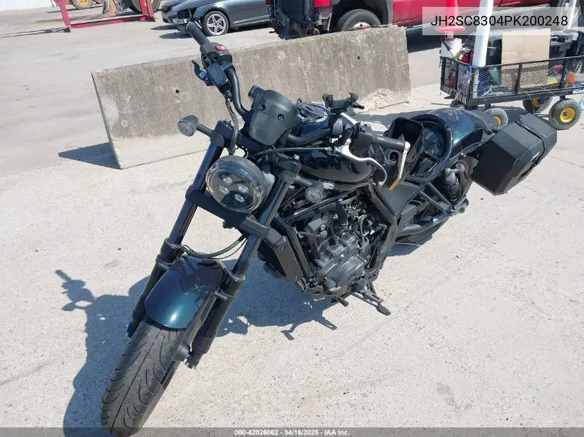 2023 Honda Cmx1100 A VIN: JH2SC8304PK200248 Lot: 42026062