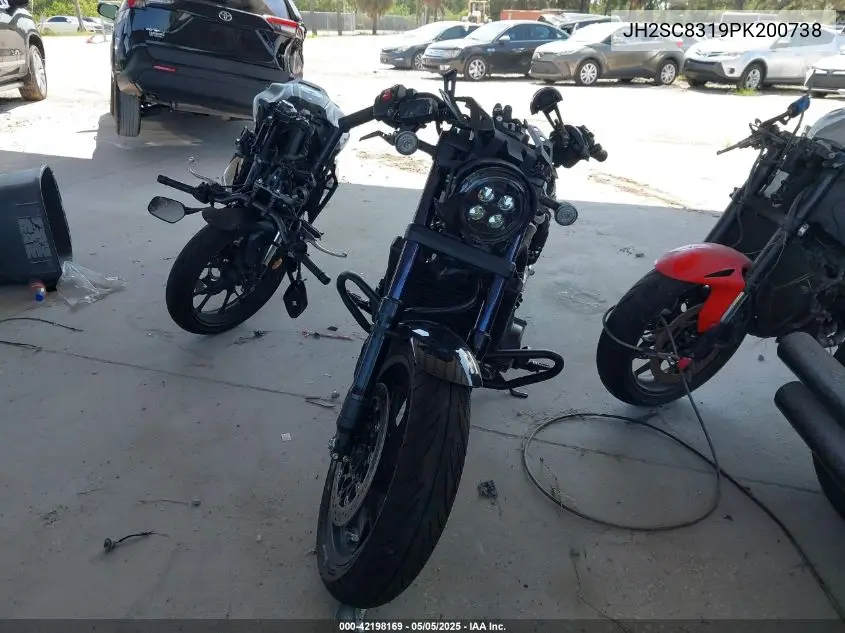 2023 Honda Cmx1100 D VIN: JH2SC8319PK200738 Lot: 42198169