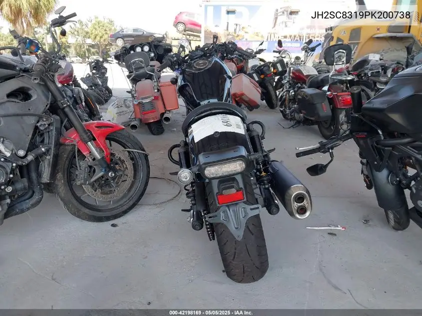 2023 Honda Cmx1100 D VIN: JH2SC8319PK200738 Lot: 42198169