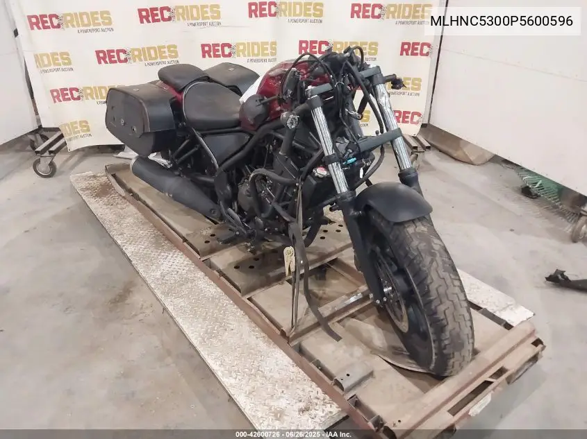 2023 Honda Cmx300 VIN: MLHNC5300P5600596 Lot: 42600726