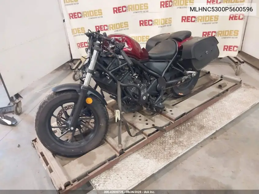 2023 Honda Cmx300 VIN: MLHNC5300P5600596 Lot: 42600726