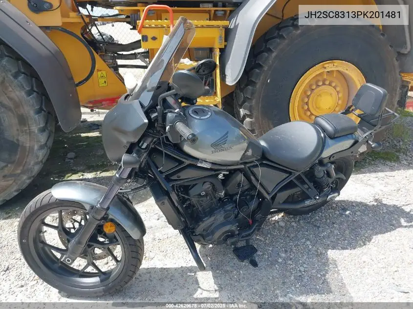 2023 Honda Cmx1100 D VIN: JH2SC8313PK201481 Lot: 42629678