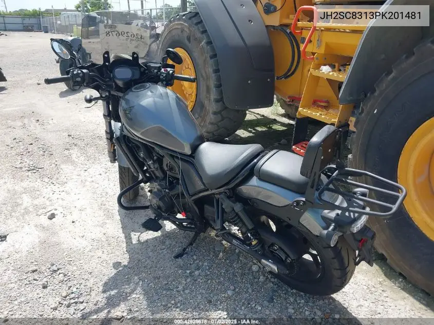2023 Honda Cmx1100 D VIN: JH2SC8313PK201481 Lot: 42629678