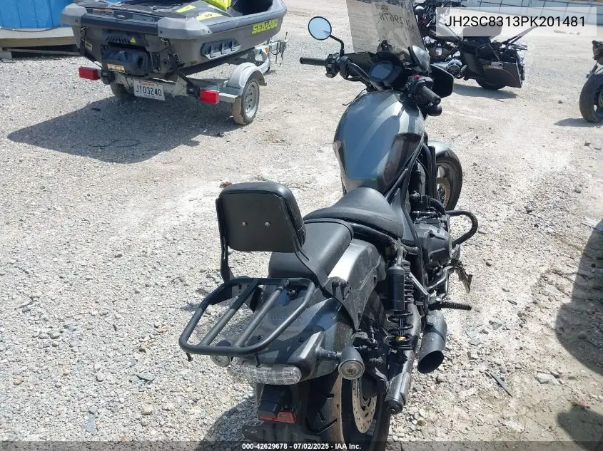 2023 Honda Cmx1100 D VIN: JH2SC8313PK201481 Lot: 42629678