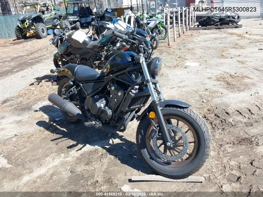 2024 Honda Cmx500 A VIN: MLHPC5645R5300823 Lot: 41569210