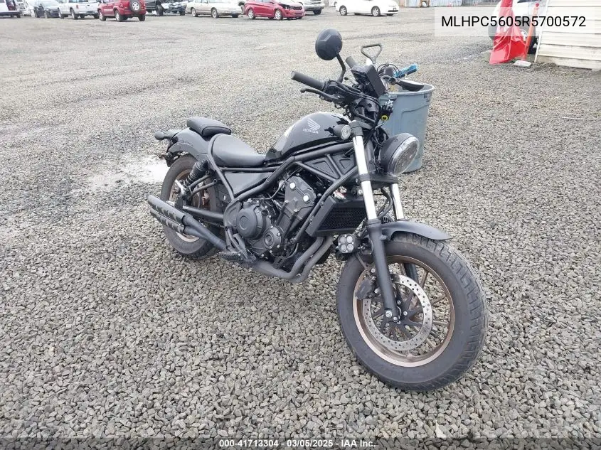 2024 Honda Cmx500 VIN: MLHPC5605R5700572 Lot: 41713304