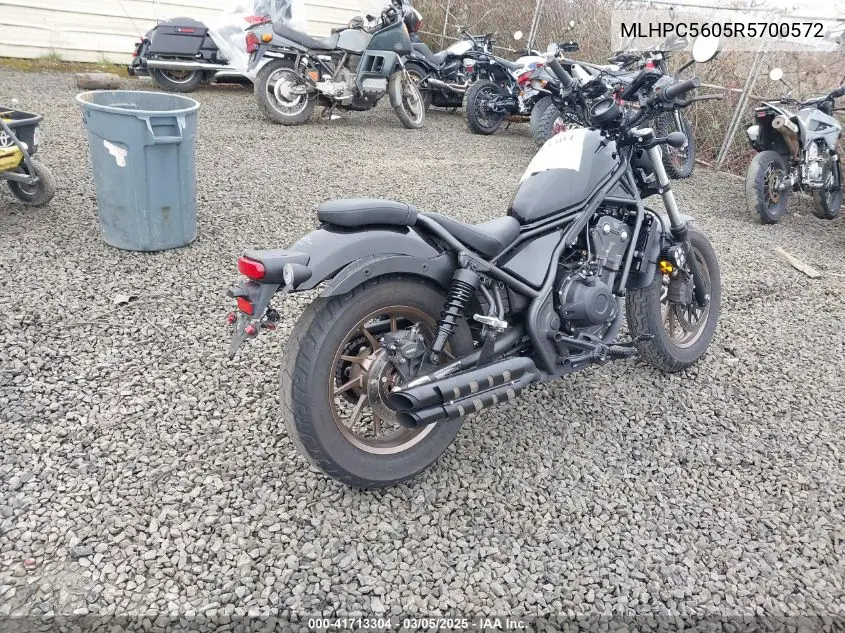 2024 Honda Cmx500 VIN: MLHPC5605R5700572 Lot: 41713304