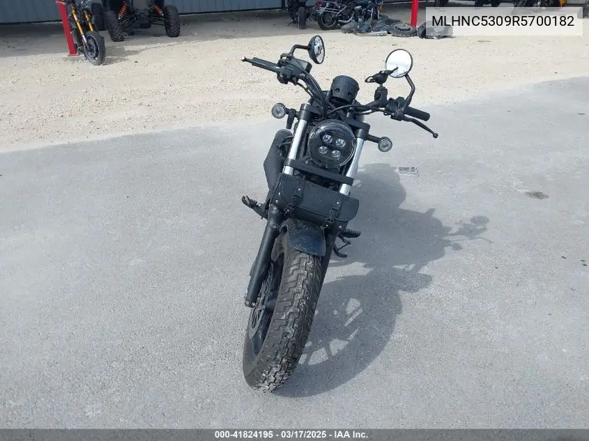 2024 Honda Cmx300 VIN: MLHNC5309R5700182 Lot: 41824195