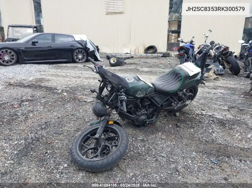 2024 Honda Cmx1100 T VIN: JH2SC8353RK300579 Lot: 41854185