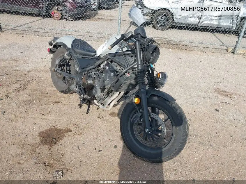 2024 Honda Cmx500 A2 VIN: MLHPC5617R5700856 Lot: 42109918