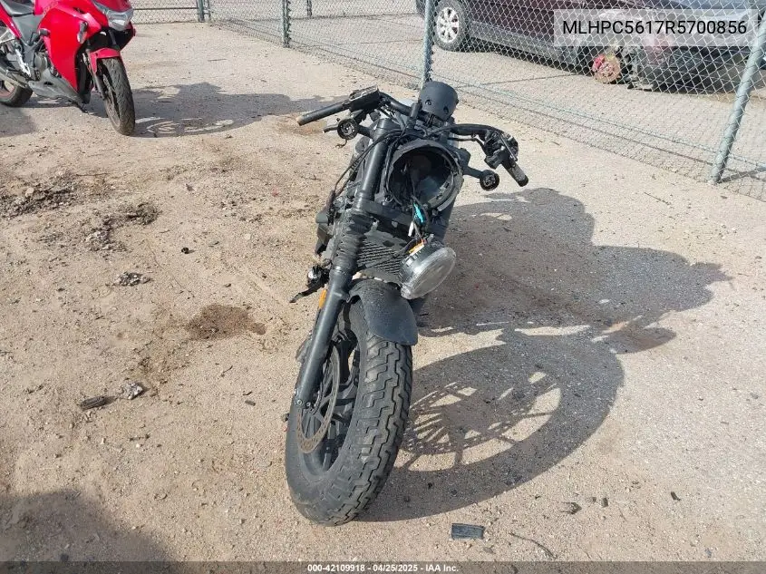 2024 Honda Cmx500 A2 VIN: MLHPC5617R5700856 Lot: 42109918