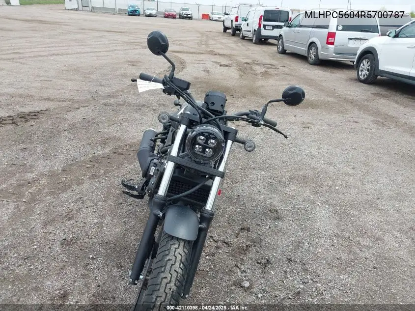 2024 Honda Cmx500 VIN: MLHPC5604R5700787 Lot: 42110398