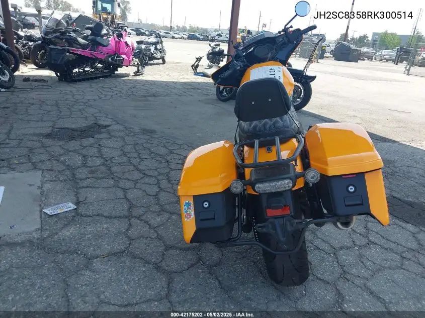 2024 Honda Cmx1100 T VIN: JH2SC8358RK300514 Lot: 42175202