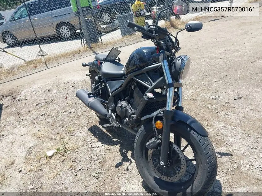 2024 Honda Cmx300 A VIN: MLHNC5357R5700161 Lot: 42213778