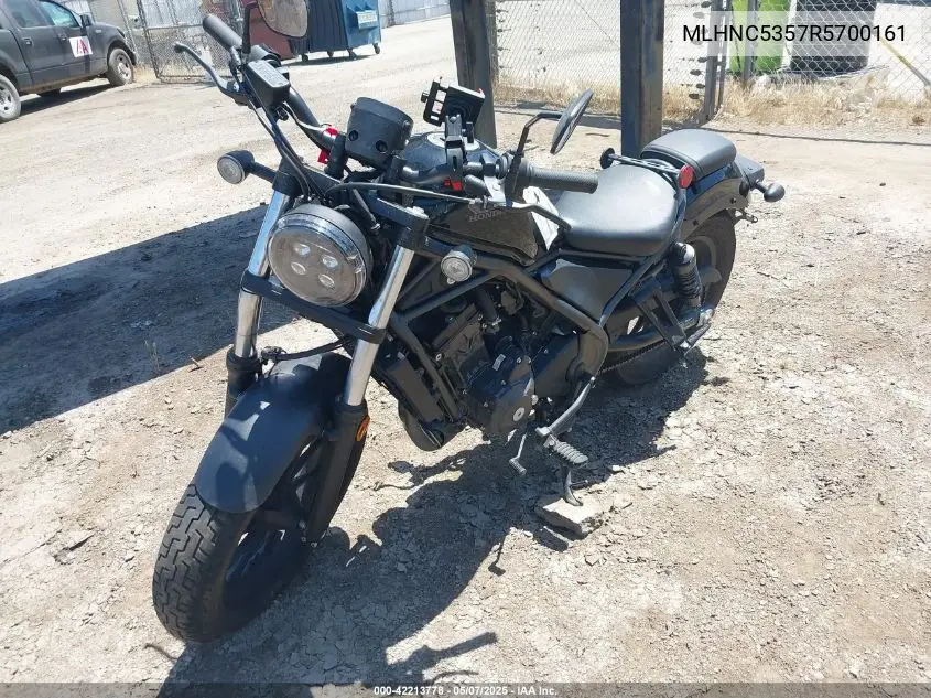 2024 Honda Cmx300 A VIN: MLHNC5357R5700161 Lot: 42213778