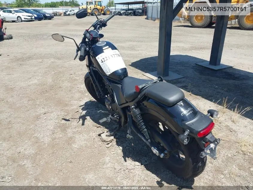 2024 Honda Cmx300 A VIN: MLHNC5357R5700161 Lot: 42213778