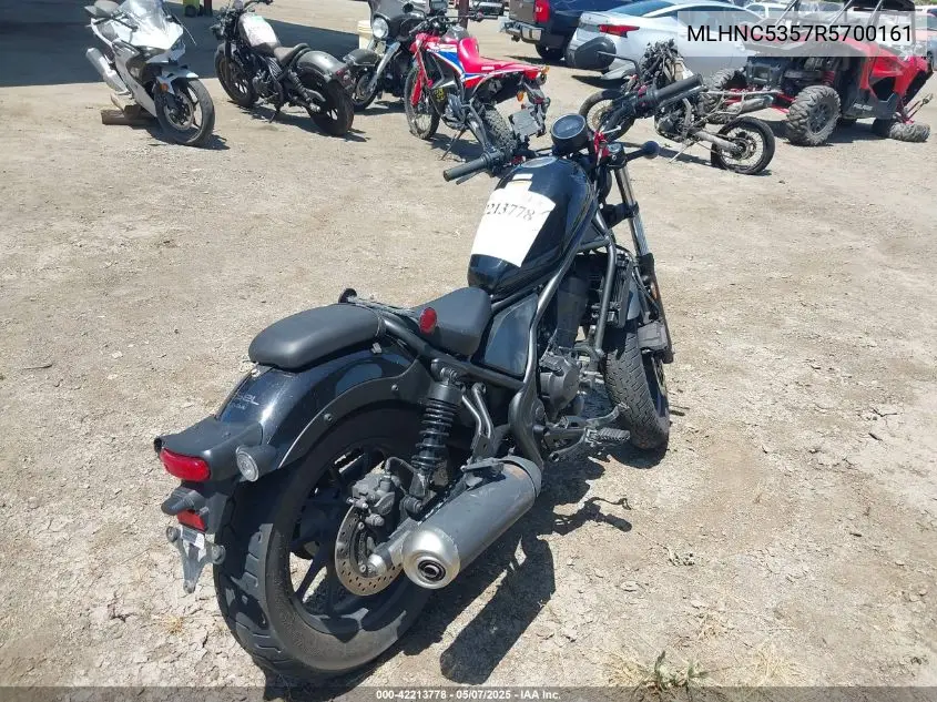 2024 Honda Cmx300 A VIN: MLHNC5357R5700161 Lot: 42213778