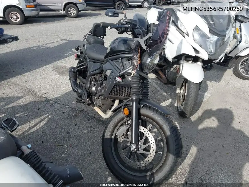 2024 Honda Cmx300 A VIN: MLHNC5356R5700250 Lot: 42242736