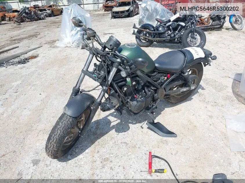 2024 Honda Cmx500 A VIN: MLHPC5646R5300202 Lot: 42640516