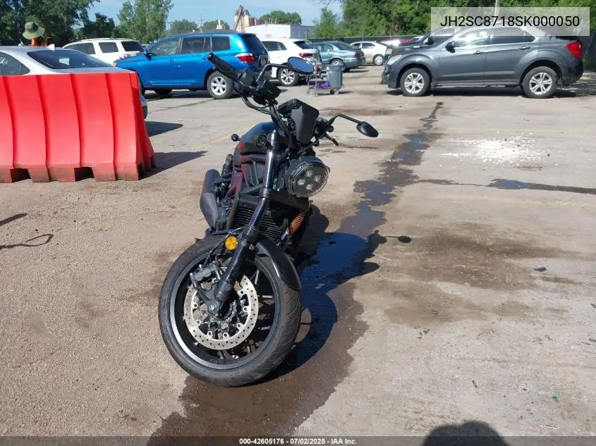 2025 Honda Cmx1100 A VIN: JH2SC8718SK000050 Lot: 42605176