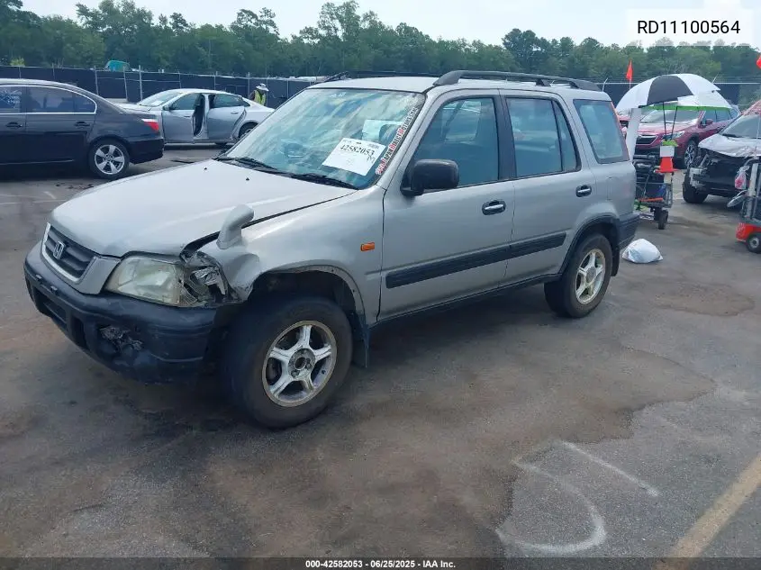 1996 Honda Crv VIN: RD11100564 Lot: 42582053