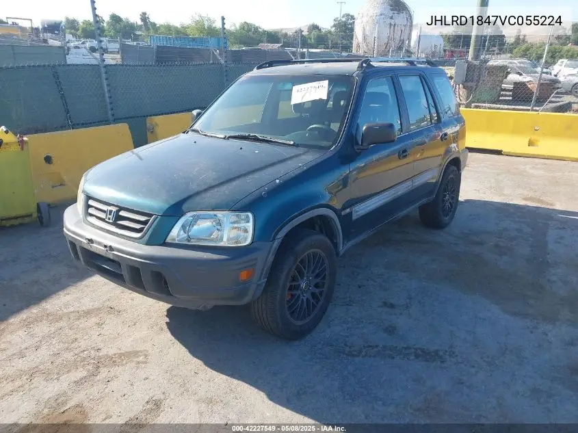 1997 Honda Cr-V VIN: JHLRD1847VC055224 Lot: 42227549