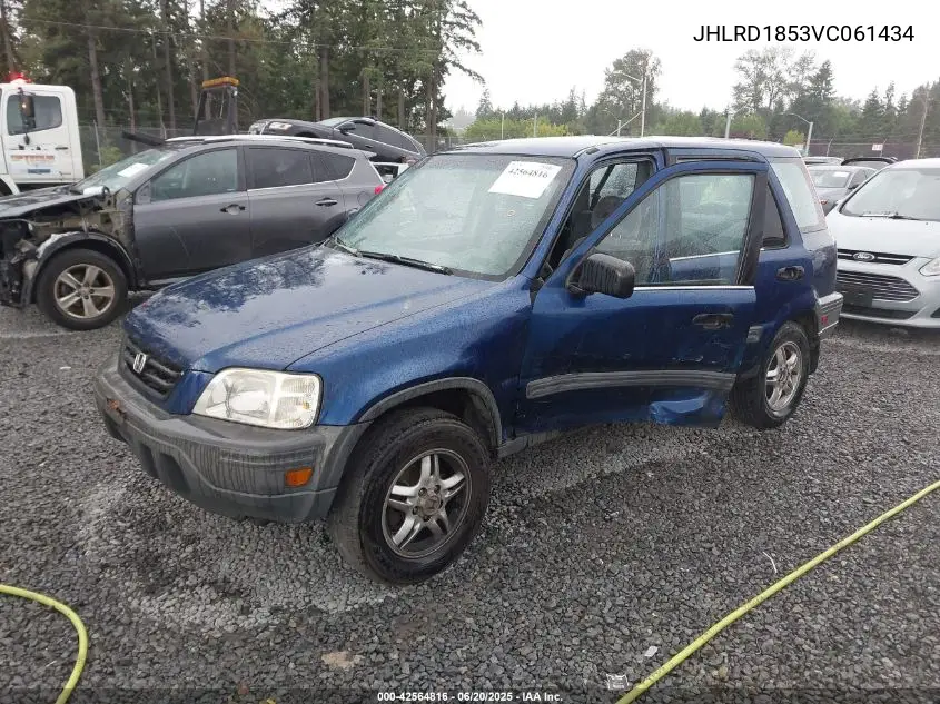 1997 Honda Cr-V VIN: JHLRD1853VC061434 Lot: 42564816