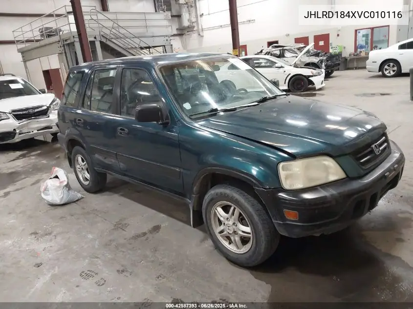 1997 Honda Cr-V VIN: JHLRD184XVC010116 Lot: 42587393