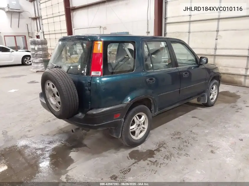 1997 Honda Cr-V VIN: JHLRD184XVC010116 Lot: 42587393