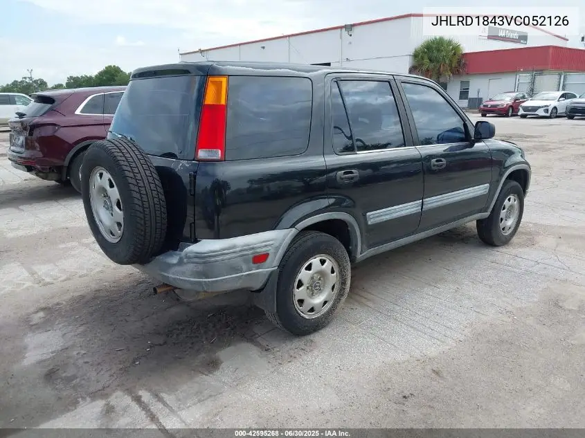 1997 Honda Cr-V Lx VIN: JHLRD1843VC052126 Lot: 42595268