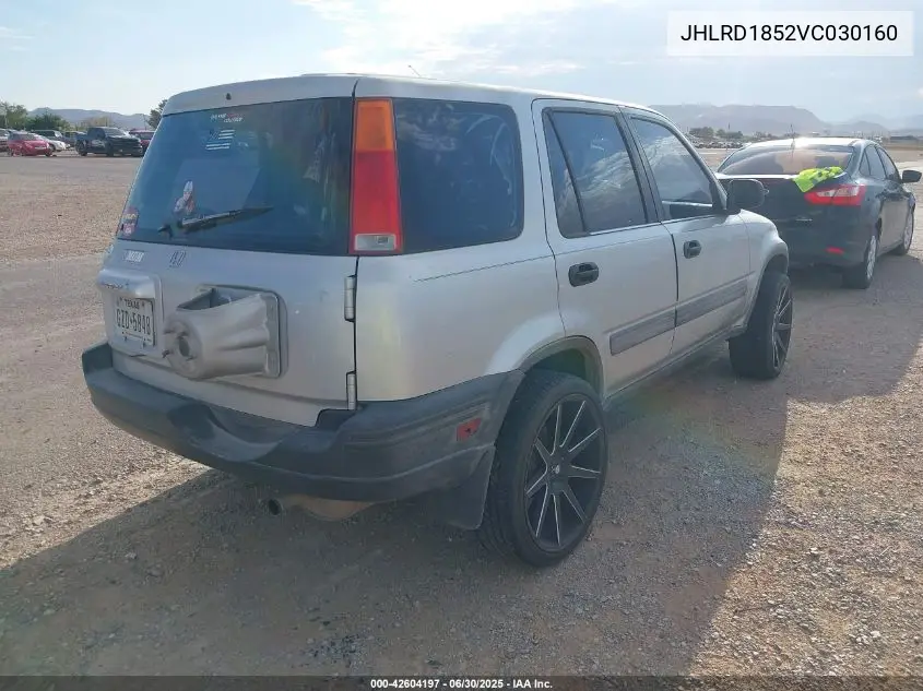 1997 Honda Cr-V VIN: JHLRD1852VC030160 Lot: 42604197