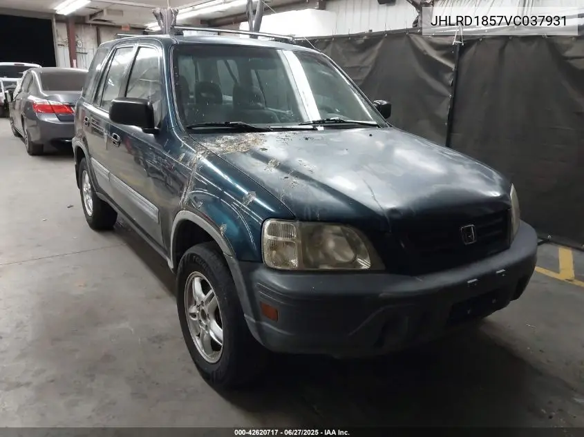 1997 Honda Cr-V Lx VIN: JHLRD1857VC037931 Lot: 42620717