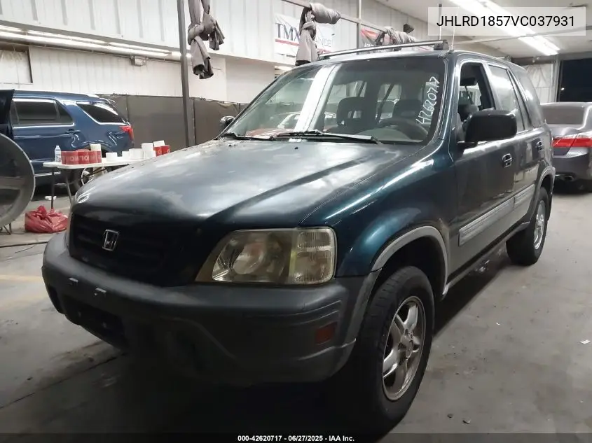 1997 Honda Cr-V Lx VIN: JHLRD1857VC037931 Lot: 42620717