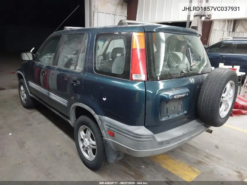 1997 Honda Cr-V Lx VIN: JHLRD1857VC037931 Lot: 42620717
